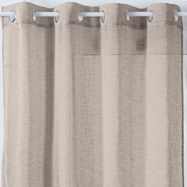 FRED – Let gardin i hørlook, beige