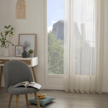 MOLY – Tyndt gardin, lys beige - EasyGardin