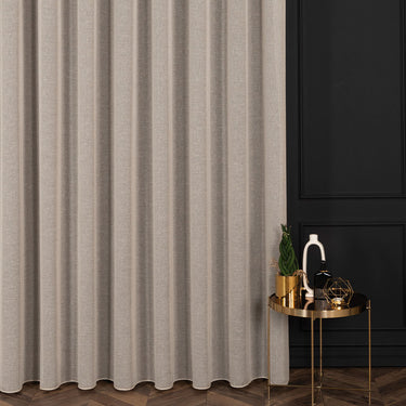 PETRA - Linen curtain, beige