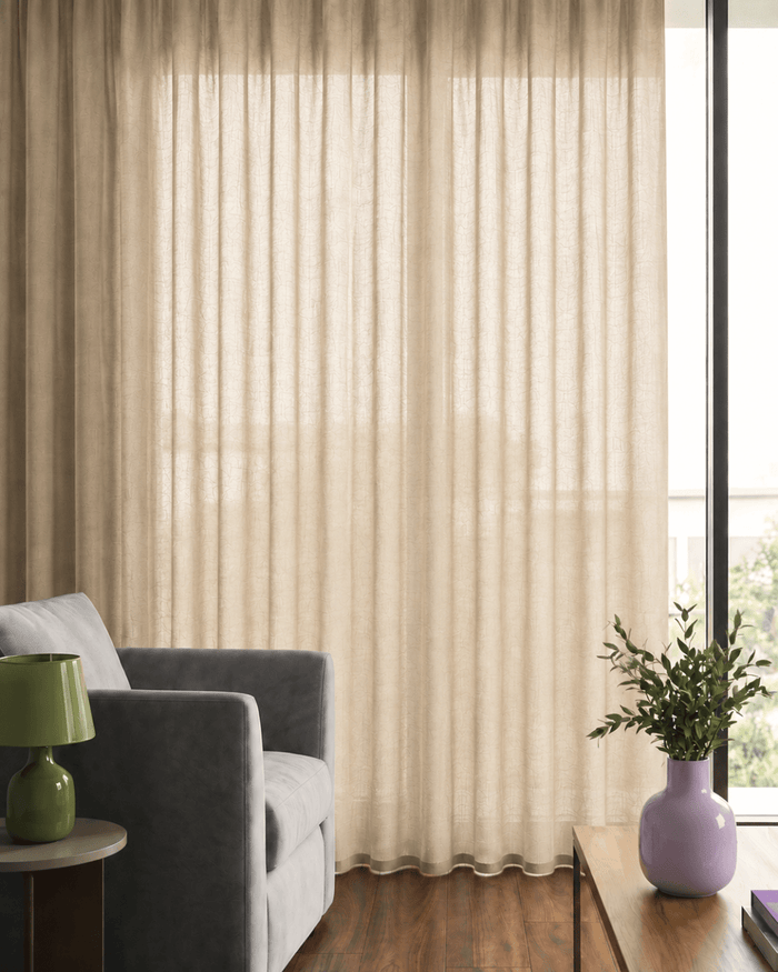 ARUBA - Dimming wave curtain, Light Beige – wavegardin