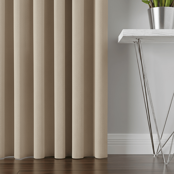 ARUBA - Blackout curtain, light beige – wavegardin