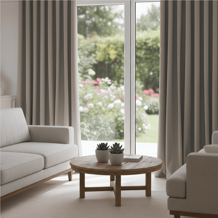 NOVA - Wave Blackout Curtain, Beige – wavegardin