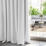 NOVA - Wave Mørklægningsgardin, Lys Pastelgrå - EasyGardin