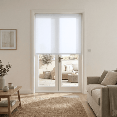 Rullegardin uden boring, Lysdæmpende (Hvid) - EasyGardin