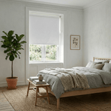 Rullegardin uden boring, Mørklægning (Hvid) - EasyGardin