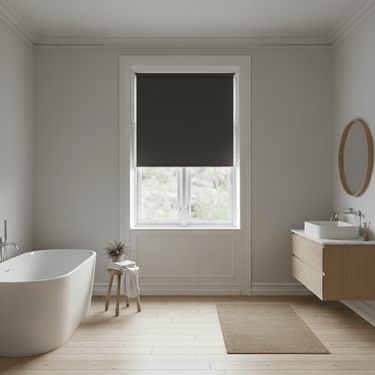 Rullegardin uden boring, Mørklægning (Mørkegrå) - EasyGardin