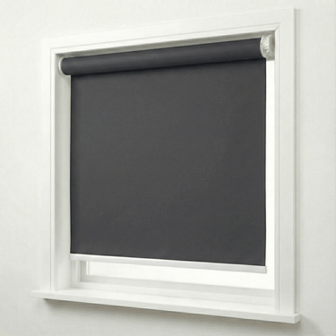 Rullegardin uden boring, Mørklægning (Mørkegrå) - EasyGardin